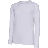 hummel Bl Performance L/S T-Shirt Kinder - white