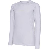 hummel Bl Performance L/S T-Shirt Kinder - white