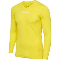 hummel Bl Essential L/S T-Shirt - blazing yellow