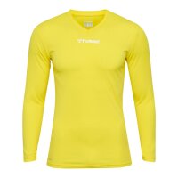 hummel Bl Essential L/S T-Shirt - blazing yellow