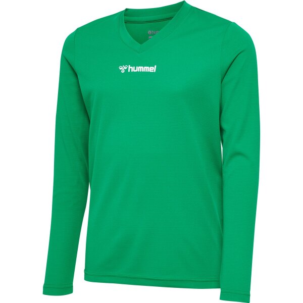 hummel Bl Essential L/S T-Shirt Kinder - jelly bean