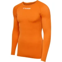 hummel Bl Comfort 2.0 L/S T-Shirt Herren - orange tiger