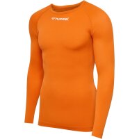 hummel Bl Comfort 2.0 L/S T-Shirt Herren - orange tiger