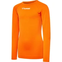 hummel Bl Comfort 2.0 L/S T-Shirt Kinder - orange tiger