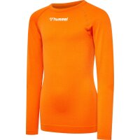 hummel Bl Comfort 2.0 L/S T-Shirt Kinder - orange tiger