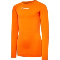 hummel Bl Comfort 2.0 L/S T-Shirt Kinder - orange tiger
