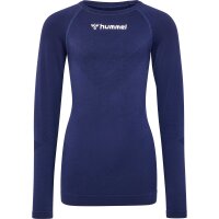 hummel Bl Comfort 2.0 L/S T-Shirt Kinder - marine