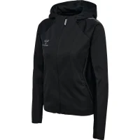 hummel Cima 2.0 Zip Hoodie Damen - black