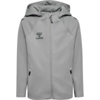 hummel Cima 2.0 Zip Hoodie Kinder - alloy