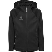 hummel Cima 2.0 Zip Hoodie Kinder - black