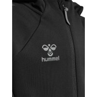 hummel Cima 2.0 Zip Hoodie Kinder - black