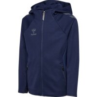hummel Cima 2.0 Zip Hoodie Kinder - marine
