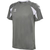hummel Core 2.0 S/S Trikot Herren - steel gray/white