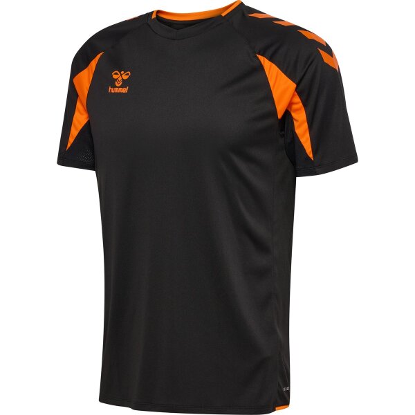 hummel Core 2.0 S/S Trikot Herren - black/orange tiger