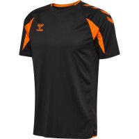 hummel Core 2.0 S/S Trikot Herren - black/orange tiger