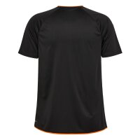 hummel Core 2.0 S/S Trikot Herren - black/orange tiger