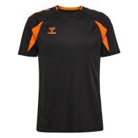 hummel Core 2.0 S/S Trikot Herren - black/orange tiger