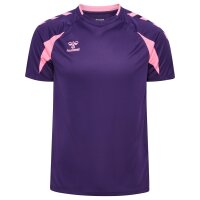 hummel Core 2.0 S/S Trikot Herren - acai/cotton candy
