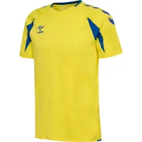 hummel Core 2.0 S/S Trikot Herren - blazing yellow/true blue