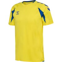 hummel Core 2.0 S/S Trikot Herren - blazing yellow/true blue