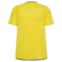 hummel Core 2.0 S/S Trikot Herren - blazing yellow/true blue