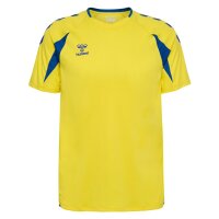 hummel Core 2.0 S/S Trikot Herren - blazing yellow/true blue