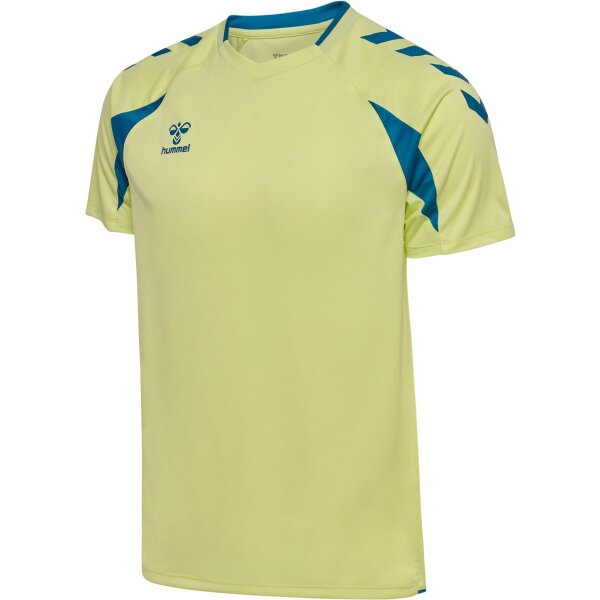 hummel Core 2.0 S/S Trikot Herren - pale lime yellow/celestial