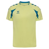 hummel Core 2.0 S/S Trikot Herren - pale lime yellow/celestial