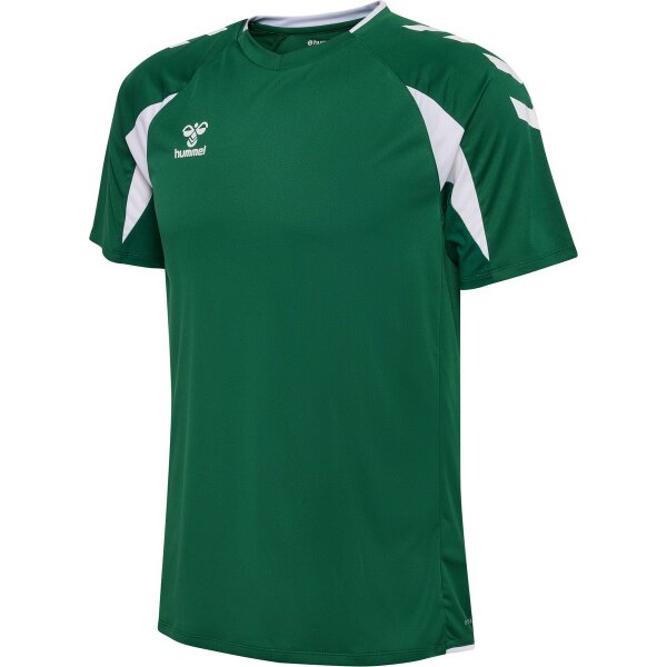 hummel Core 2.0 S/S Trikot Herren - evergreen/white