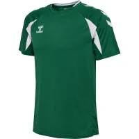 hummel Core 2.0 S/S Trikot Herren - evergreen/white