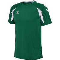 hummel Core 2.0 S/S Trikot Herren - evergreen/white