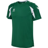 hummel Core 2.0 S/S Trikot Herren - evergreen/white