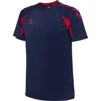 hummel Core 2.0 S/S Trikot Herren - marine/true red