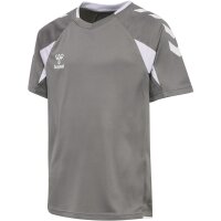 hummel Core 2.0 S/S Trikot Kinder - steel gray/white