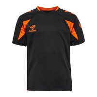 hummel Core 2.0 S/S Trikot Kinder - black/orange tiger