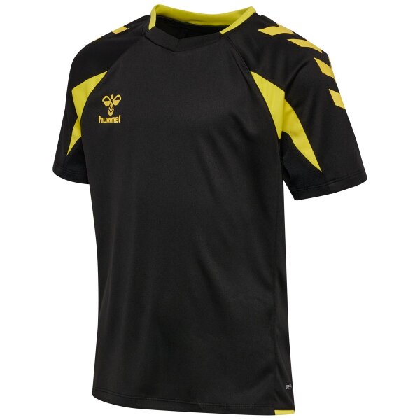 hummel Core 2.0 S/S Trikot Kinder - black/blazing yellow
