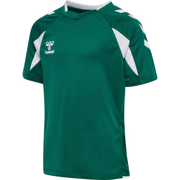 hummel Core 2.0 S/S Trikot Kinder - evergreen/white