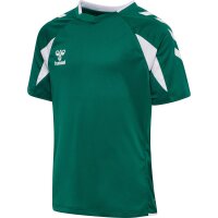 hummel Core 2.0 S/S Trikot Kinder - evergreen/white