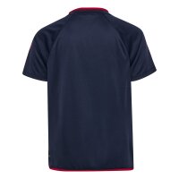 hummel Core 2.0 S/S Trikot Kinder - marine/true red