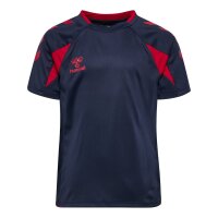 hummel Core 2.0 S/S Trikot Kinder - marine/true red