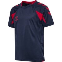 hummel Core 2.0 S/S Trikot Kinder - marine/true red