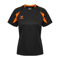 hummel Core 2.0 S/S Trikot Damen - black/orange tiger