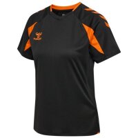 hummel Core 2.0 S/S Trikot Damen - black/orange tiger