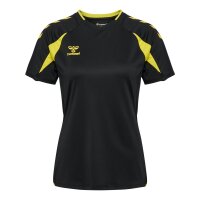 hummel Core 2.0 S/S Trikot Damen - black/blazing yellow