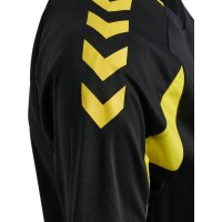 hummel Core 2.0 S/S Trikot Damen - black/blazing yellow