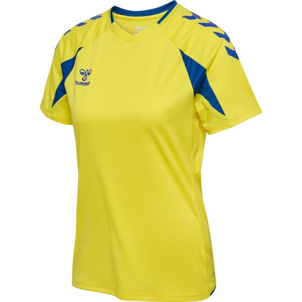 hummel Core 2.0 S/S Trikot Damen - blazing yellow/true blue