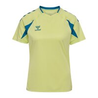 hummel Core 2.0 S/S Trikot Damen - pale lime yellow/celestial