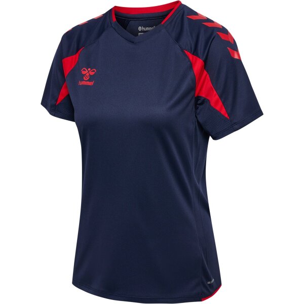 hummel Core 2.0 S/S Trikot Damen - marine/true red