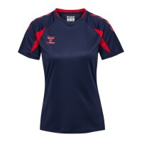 hummel Core 2.0 S/S Trikot Damen - marine/true red