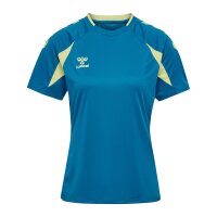hummel Core 2.0 S/S Trikot Damen - celestial/pale lime yellow